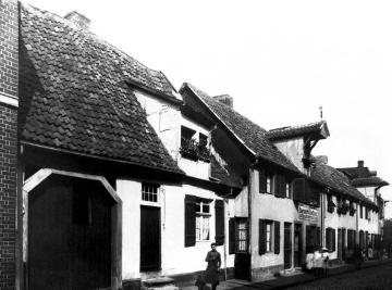 Häuserzeile an der Klosterstraße