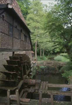 Haus Welbergen, 2003: Wassermühle am Gauxbach, errichtet zwischen 1625 und 1632