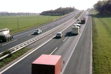 Autobahn 2 bei Oelde