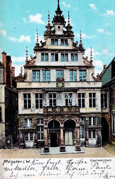03_3269 Aus privaten Bildsammlungen - Slg. Mangels / Fechtrup: Historische Postkarten 1904-1910