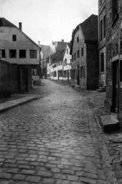 Die Turmstraße in der Altstadt, um 1917?