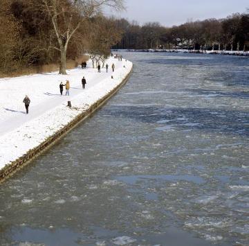 Winterspaziergang am Dortmund-Ems-Kanal