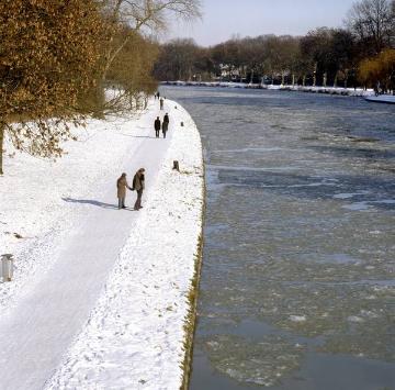 Winterspaziergang am Dortmund-Ems-Kanal