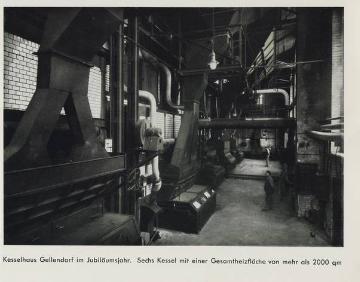 Spinnweberei F. A. Kümpers, gegr. 1886: Kesselhaus Werk Gellendorf