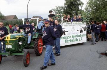 Festzug 850-Jahrfeier Nordwalde 2001: Verein der Sportschützen Nordwalde