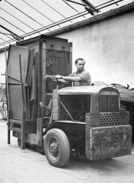Claas Landmaschinen: Gabelstaplerfahrer