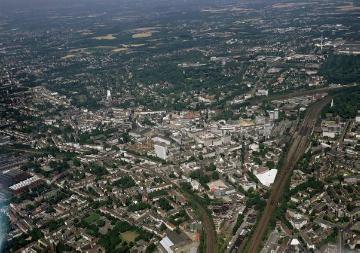 Bochum-Zentrum, Altstadt mit Stadtpark und Bismarkturm