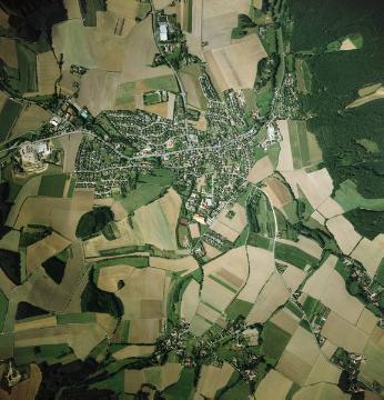 Kalletal mit den Ortschaften Hohenhausen, Brosen und Bavenhausen, nordöstlich von Lemgo im Lipper Land