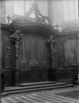 Richard Schirrmann, Westfront 1914-1918, Elsass; Kloster Marmoutier, Abteikirche Saint Martin, Maursmünster (frz. Marmoutier), undatiert