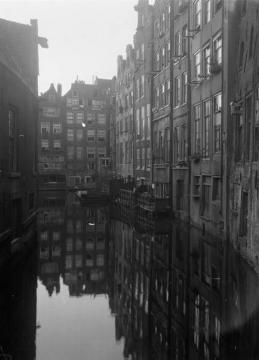 Richard Schirrmann, Reiseimpressionen: Gracht in Amsterdam, undatiert