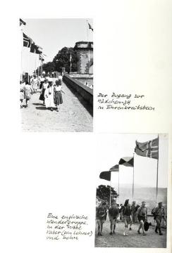 Welttreffen der wandernden Jugend in Koblenz-Ehrenbreitstein 1959 mit internationaler Jugendrallye - in: Fotoalbum "50 Jahre Deutsches Jugendherbergswerk 1909-1959"