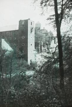 Burg Schnellenberg bei Attendorn, Südsauerland - Jugendherberge 1920-1928, undatiert, um 1922?