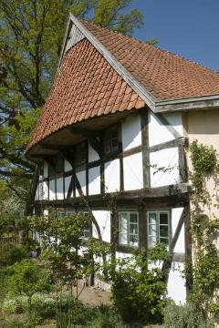 Westfälisches Storchenmuseum im 300 Jahre alten Fachwerkhaus Haus Windheim No. 2 (Baudenkmal)