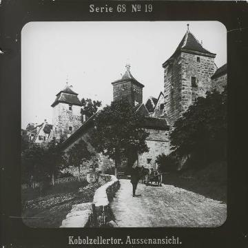 In Rothenburg ob der Tauber, Diaserie, undatiert