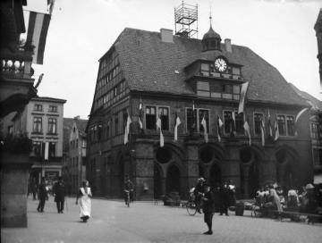 Richard Schirrmann, Wanderfahrten: Rathaus Minden, undatiert, um 1920?
