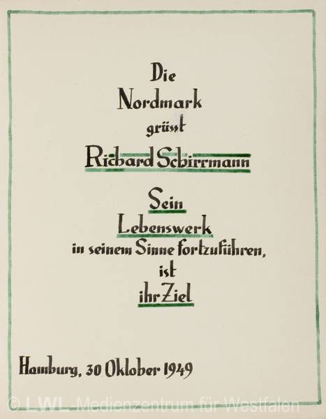 07_2465 Nachlass Richard Schirrmann (1874-1961), Gründer des Deutschen Jugendherbergswerkes