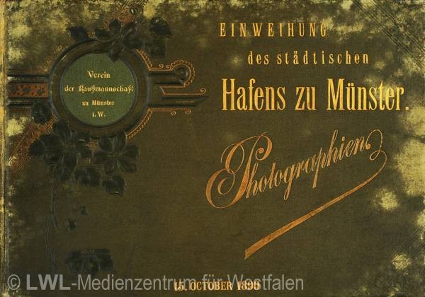 03_3576 Hafeneinweihung Münster 1899 - Aus dem Festalbum des Vereins der Kaufmannschaft zu Münster (Leihgabe)
