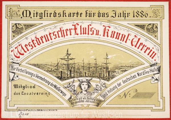 03_3591 Hafeneinweihung Münster 1899 - Aus dem Festalbum des Vereins der Kaufmannschaft zu Münster (Leihgabe)
