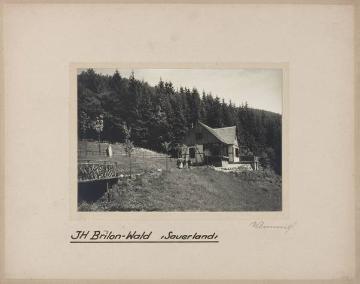 Jugendherberge Brilon-Wald (1923-1928), in: Fotoalbum "Deutsche Jugendherbergen", Fotograf: W. Immig/Hilchenbach, undatiert