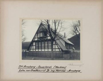 Jugendherberge "Die Glucke" Arnsberg/Sauerland (eröffnet 1924), in: Fotoalbum "Deutsche Jugendherbergen", ohne Verfasser, undatiert