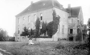 Ehemalige Wasserburg Haus Ostendorf, Haupthaus von Süden, urkundlich erstmals erwähnt 1316, Ortsteil Lippramsdorf