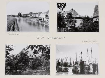 Jugendherberge Greetsiel, in: Fotoalbum "Jugendherbergen des Landesverbandes Unterweser-Ems", gewidmet Richard Schirrmann 1954
