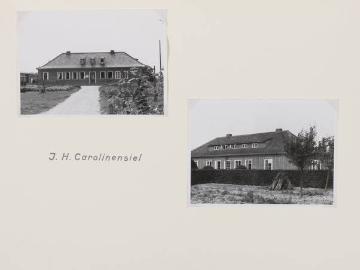 Jugendherberge Carolinensiel, Landkreis Wittmund, in: Fotoalbum "Jugendherbergen des Landesverbandes Unterweser-Ems", gewidmet Richard Schirrmann 1954