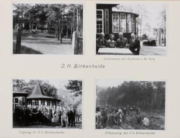 Jugendherberge Birkenheide, in: Fotoalbum "Jugendherbergen des Landesverbandes Unterweser-Ems", gewidmet Richard Schirrmann 1954