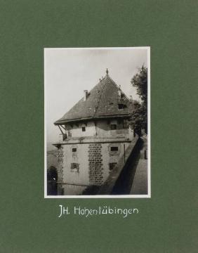 Jugendherberge auf Schloss Hohentübingen, Tübingen, in: Fotoalbum "Deutsche Jugendherbergen" des Verbandes für Deutsche Jugendherbergen, Hilchenbach, undatiert