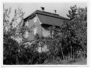 Wohnhaus der Familie Richard Schirrmann im hessischen Grävenwiesbach (ab 1937), Aufnahme undatiert