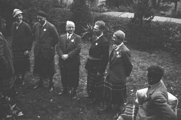 Tagungsteilnehmer der Internationalen Jugendherbergskonferenz Großbritannien und Irland 1934 (Original ohne weitere Angaben)