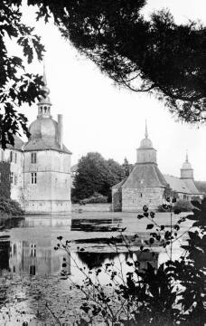 Schloss Lembeck, Herrenhaus mit südlichem Eckturm, um 1920?