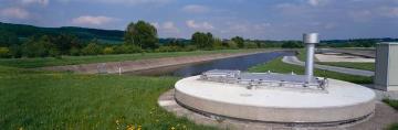 Wassergewinnungsanlage der Gelsenwasser AG bei Echthausen