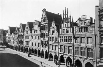Prinzipalmarkt: Westseite um 1940