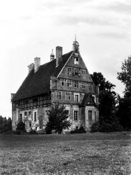 Gut Brückhausen (um 1920?) - erstmals urkundlich erwähnt 1361, um 1601 zum Herrenhaus ausgebaut, Renaissance