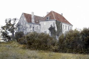 Ehemalige Wasserburg Haus Ostendorf, Haupthaus, urkundlich erstmals erwähnt 1316, Ortsteil Lippramsdorf, undatiert, um 1920?
