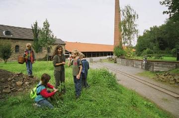 LWL-Industriemuseum Zeche Nachtigall, Witten: "Zechen-Safari", museumspädagogisches Kinderprogramm zur Erkundung der Natur rund um die  ehemalige Zeche, im Muttental und an der Ruhr