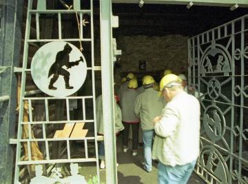 LWL-Industriemuseum Zeche Nachtigall, Witten: Eingang zum "Nachtigallstollen" (Besucherbergwerk)