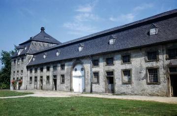 Der Gutshof von Schloss Schwarzenraben in Bökenförde