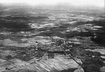 Stadt Borken und westliches Münsterland (Luftbild)