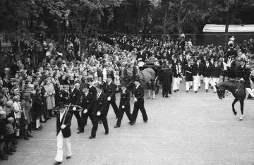 Nottuln, Juli 1948: Schützenfest der St. Martini-Bruderschaft