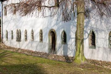 Verbliebener Westflügel des ehemaligen Augustinerinnenklosters in Lippstadt (gegr. im 12. Jh.), ab ca. 1600 freiweltliches ev. Damenstift