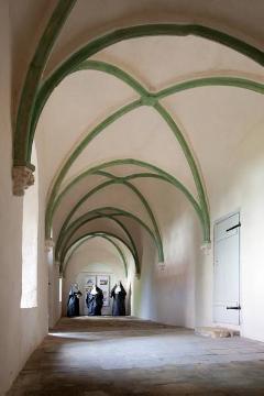 Ehemaliges Benediktinerinnenkloster Herzebrock (860-1803): Erhalten gebliebener Ostflügel des Kreuzganges, erbaut 1475, restauriert 2010