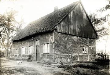 Reken, Wohnhaus Witwe Lüke in Groß-Reken, später abgebrochen, Aufnahme undatiert, 1920er Jahre
