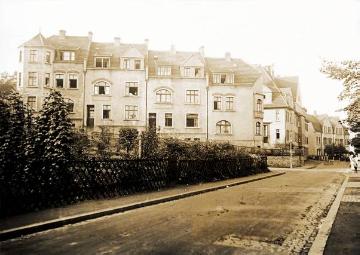 Lüdenscheid, Sachsenstraße 27 und 29: Genossenschaftswohnungen des Spar- und Bauvereins Lüdenscheid, undatiert, 1920er Jahre
