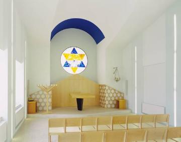 Synagoge Beit Tikwa, "Haus der Hoffnung" (Seitenkapelle), Bielefeld - bis 2007 ev. Paul-Gerhard-Kirche, Detmolder Straße 107