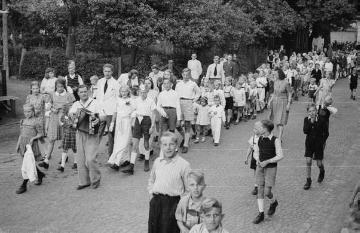 Kinderschützenfest in Nottuln 1948