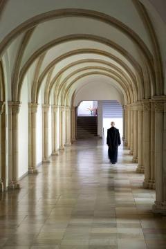 Wandelgang in der Benediktinerabtei Gerleve