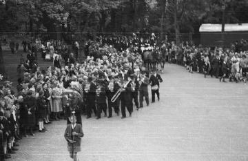 Nottuln, Juli 1948: Schützenfest der St. Martini-Bruderschaft