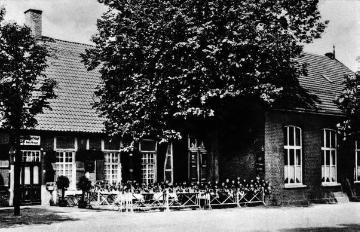 Gartenrestaurant Bernhard Keuthage in Münster-Kinderhaus, Grevener Straße 403 - undatiert, um 1910? (Bildsammlung Heimatmuseum Kinderhaus)